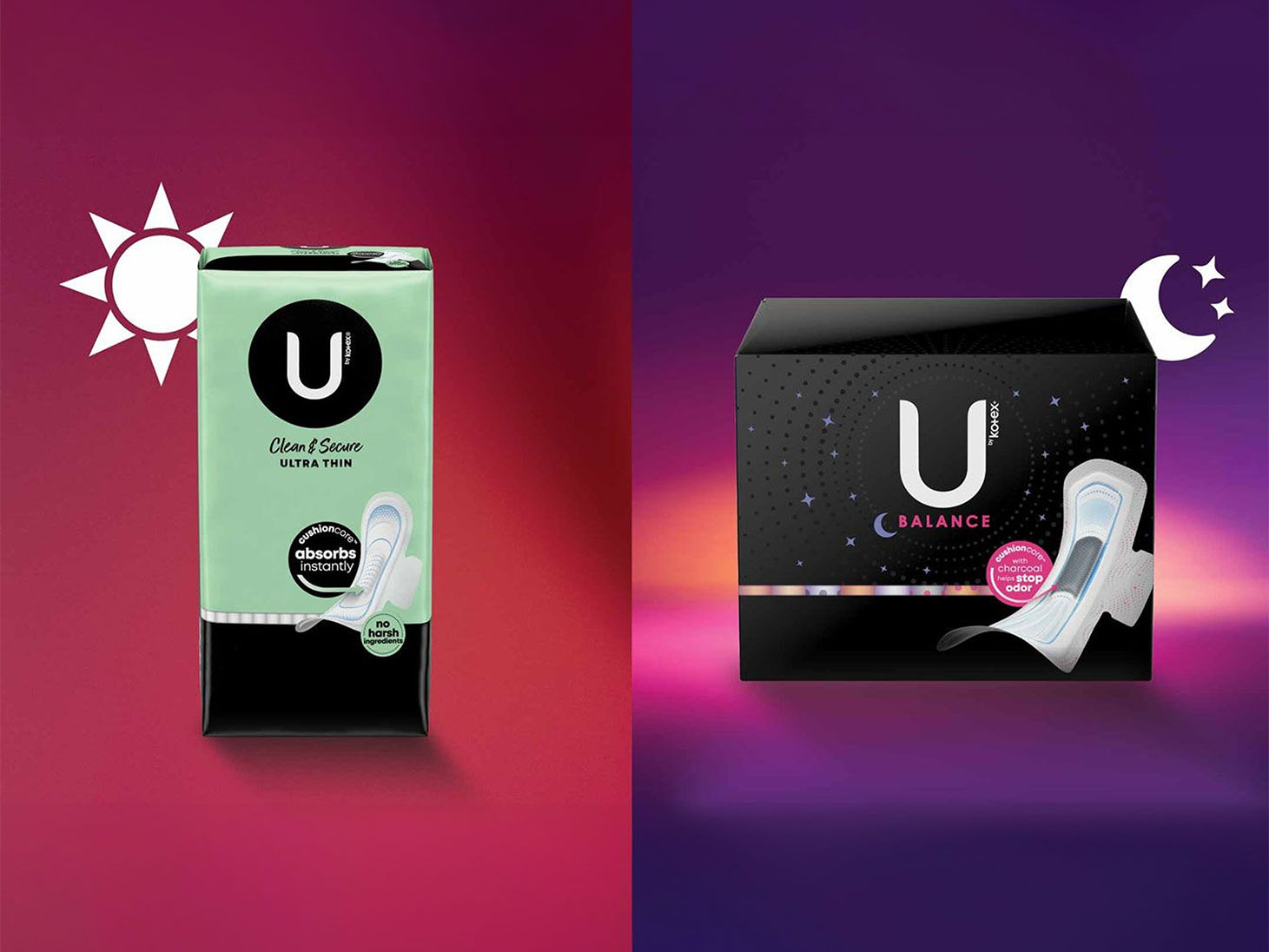 U by Kotex® homepage banner
