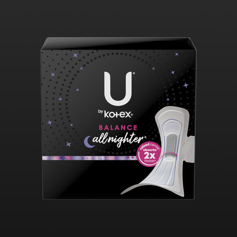 Balance Ultra Thin Pads with Wings Extra Heavy Overnight U By