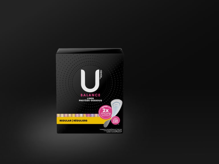 U by Kotex® Balance protège-dessous, absorption normale